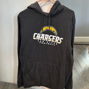 San Diego Chargers grey  Hoodie